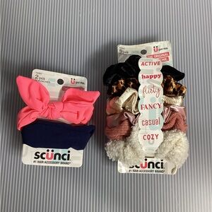 8 Pairs Scunci Scrunchies